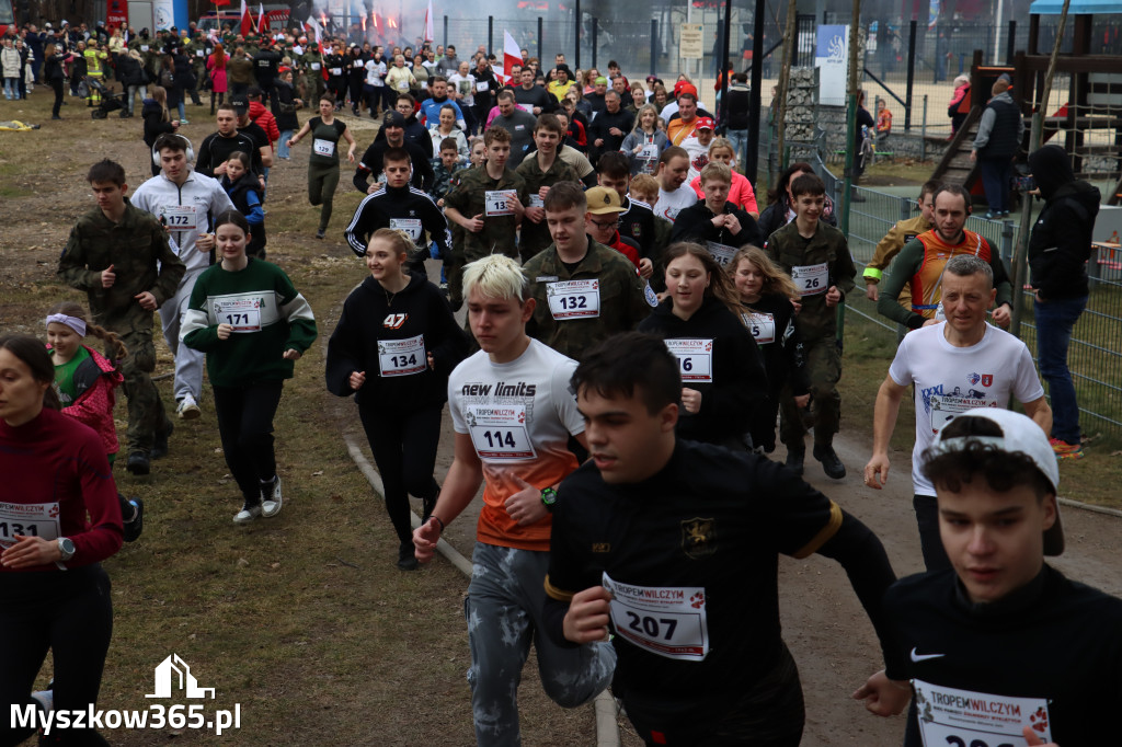 Fotorelacja: Tropem Wilczym w Myszkowie - Bieg pamięci Żołnierzy Wyklętych