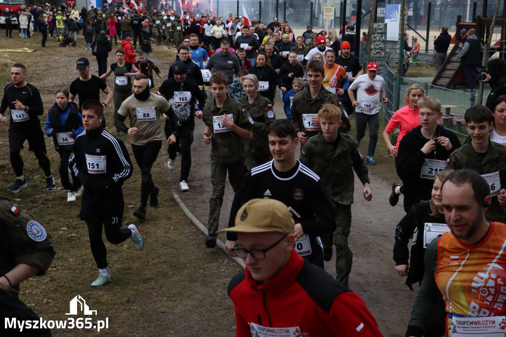 Fotorelacja: Tropem Wilczym w Myszkowie - Bieg pamięci Żołnierzy Wyklętych