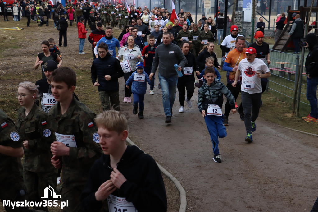 Fotorelacja: Tropem Wilczym w Myszkowie - Bieg pamięci Żołnierzy Wyklętych