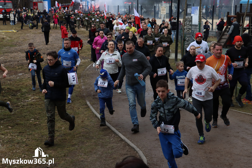 Fotorelacja: Tropem Wilczym w Myszkowie - Bieg pamięci Żołnierzy Wyklętych