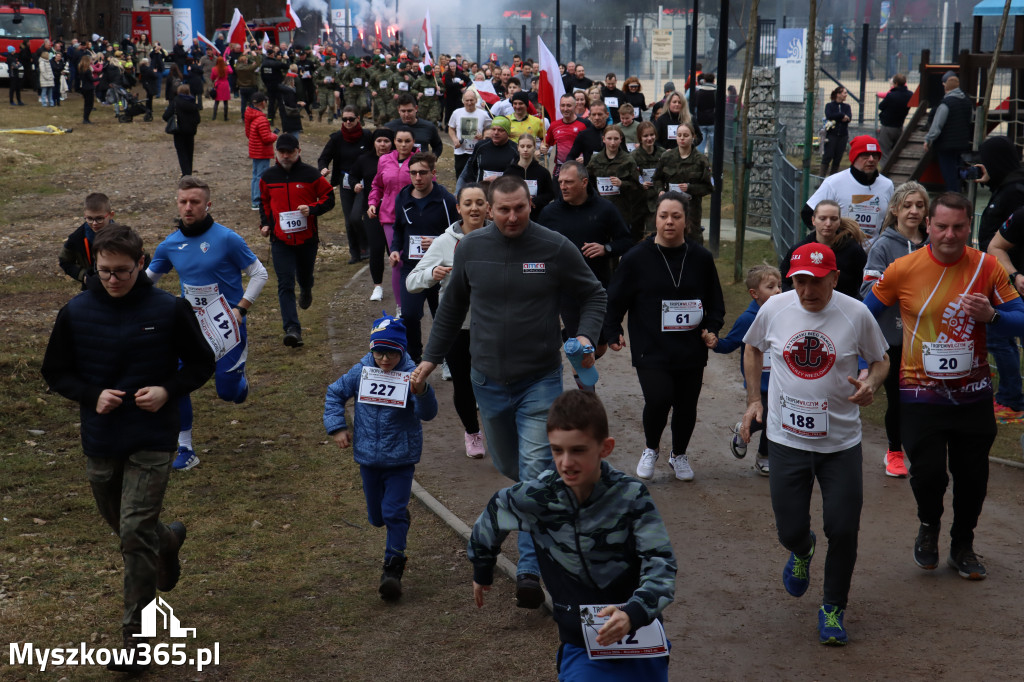 Fotorelacja: Tropem Wilczym w Myszkowie - Bieg pamięci Żołnierzy Wyklętych