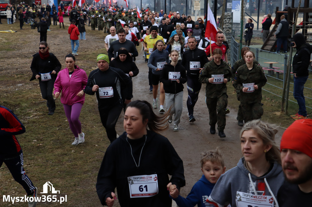 Fotorelacja: Tropem Wilczym w Myszkowie - Bieg pamięci Żołnierzy Wyklętych
