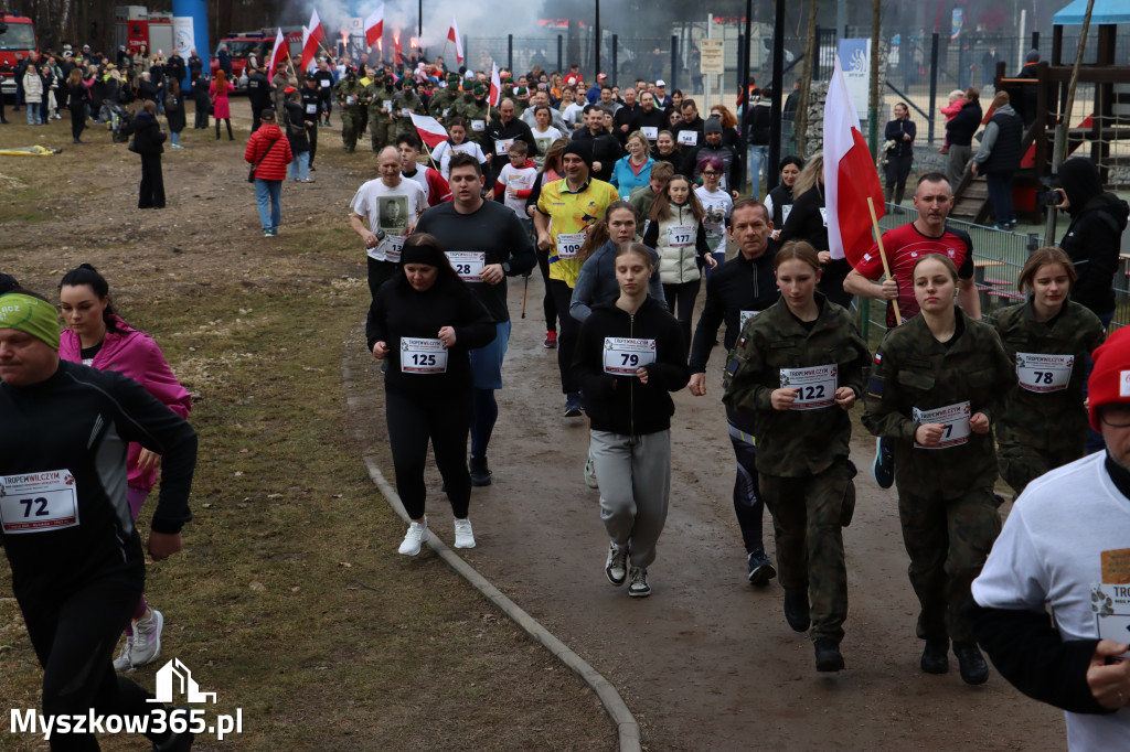 Fotorelacja: Tropem Wilczym w Myszkowie - Bieg pamięci Żołnierzy Wyklętych