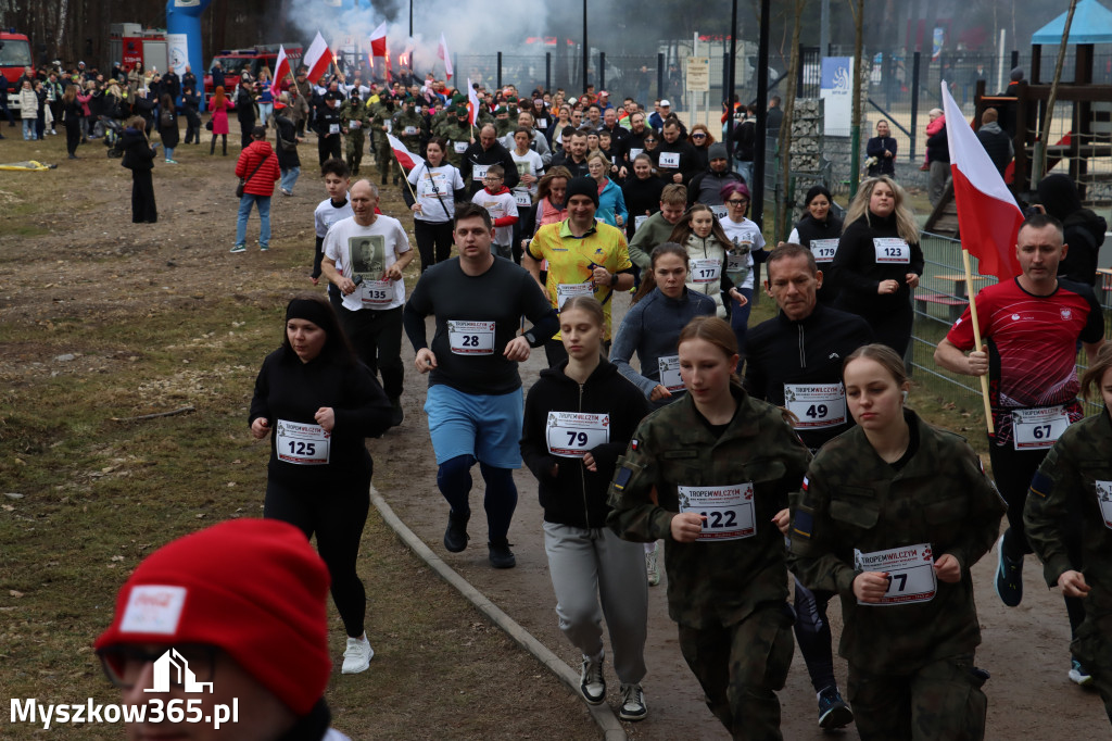 Fotorelacja: Tropem Wilczym w Myszkowie - Bieg pamięci Żołnierzy Wyklętych