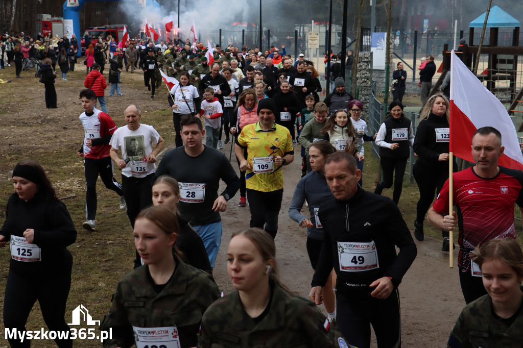 Fotorelacja: Tropem Wilczym w Myszkowie - Bieg pamięci Żołnierzy Wyklętych