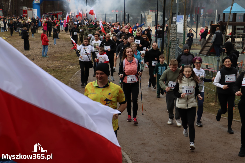 Fotorelacja: Tropem Wilczym w Myszkowie - Bieg pamięci Żołnierzy Wyklętych