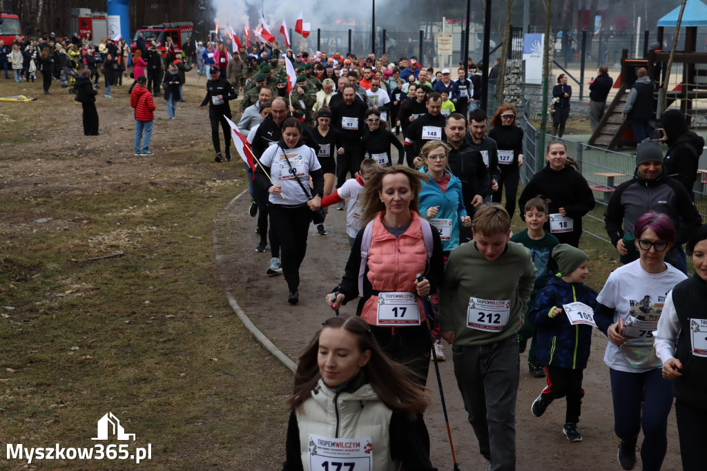 Fotorelacja: Tropem Wilczym w Myszkowie - Bieg pamięci Żołnierzy Wyklętych