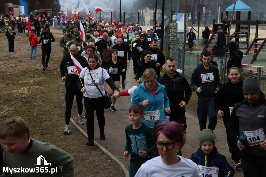 Fotorelacja: Tropem Wilczym w Myszkowie - Bieg pamięci Żołnierzy Wyklętych