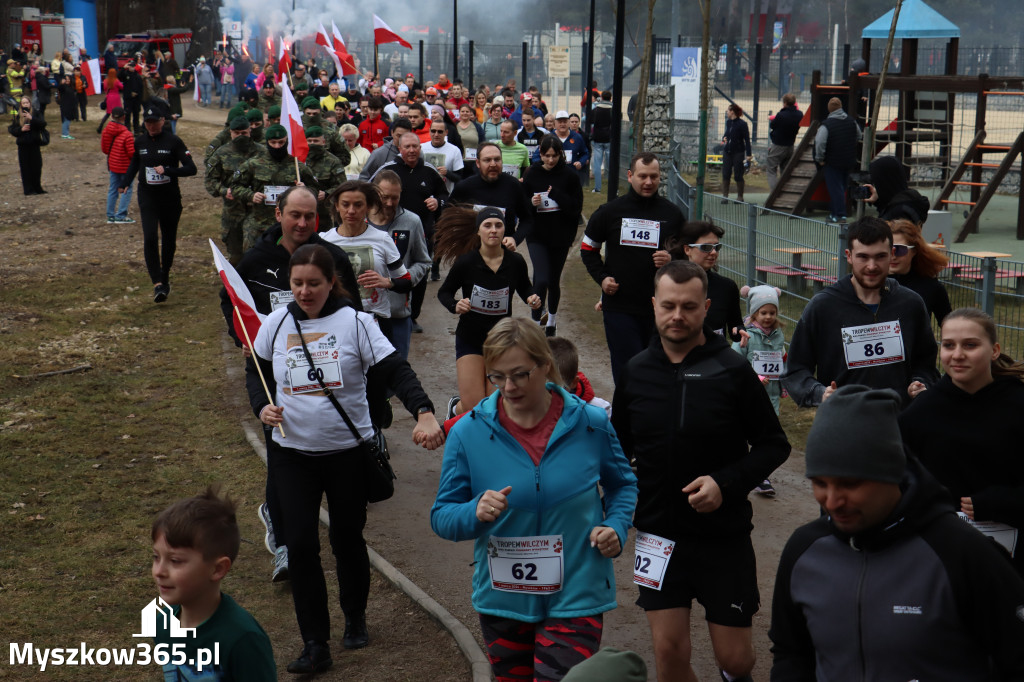 Fotorelacja: Tropem Wilczym w Myszkowie - Bieg pamięci Żołnierzy Wyklętych