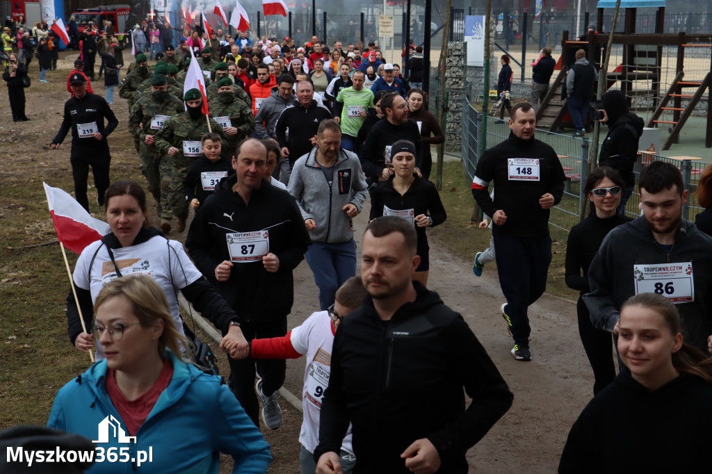 Fotorelacja: Tropem Wilczym w Myszkowie - Bieg pamięci Żołnierzy Wyklętych