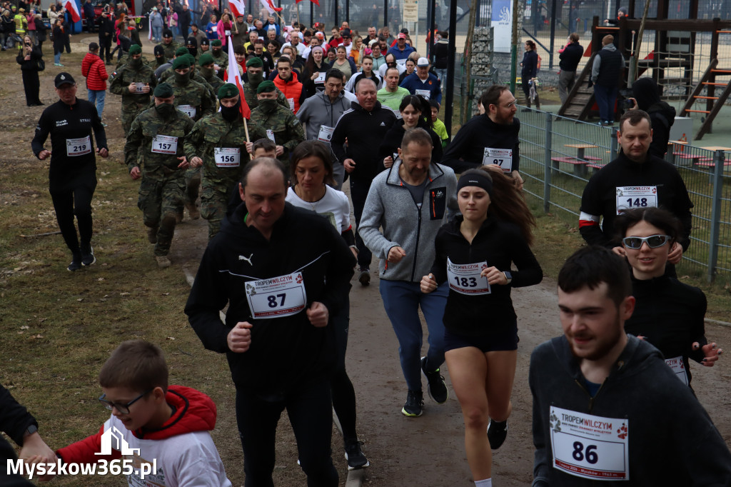 Fotorelacja: Tropem Wilczym w Myszkowie - Bieg pamięci Żołnierzy Wyklętych