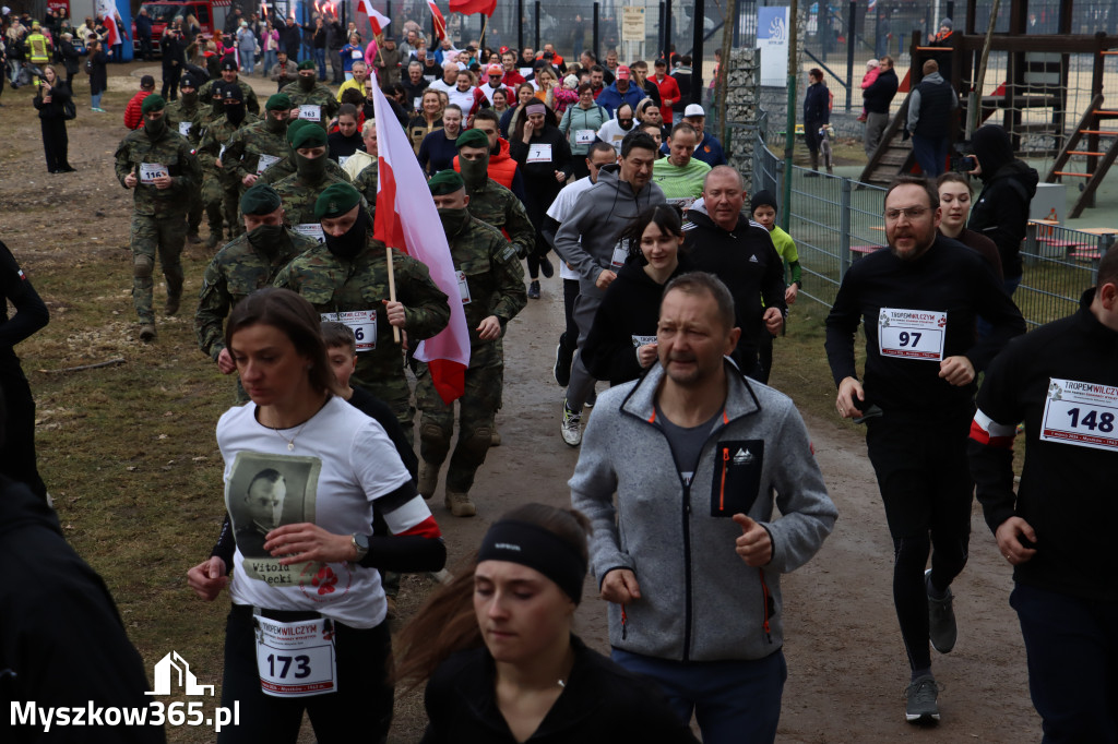 Fotorelacja: Tropem Wilczym w Myszkowie - Bieg pamięci Żołnierzy Wyklętych