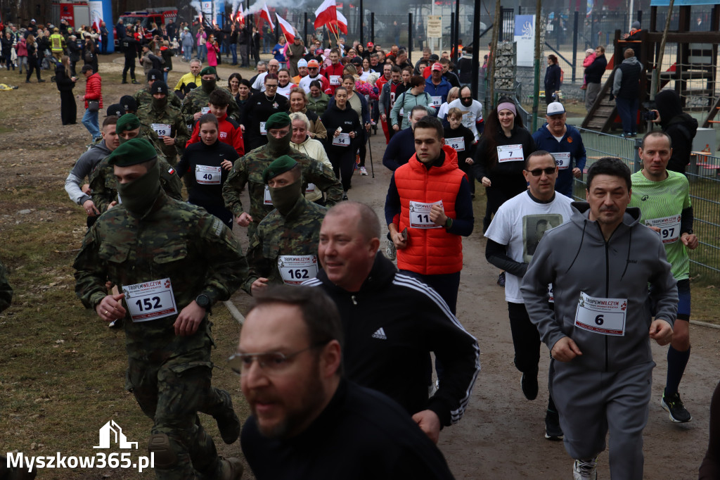 Fotorelacja: Tropem Wilczym w Myszkowie - Bieg pamięci Żołnierzy Wyklętych