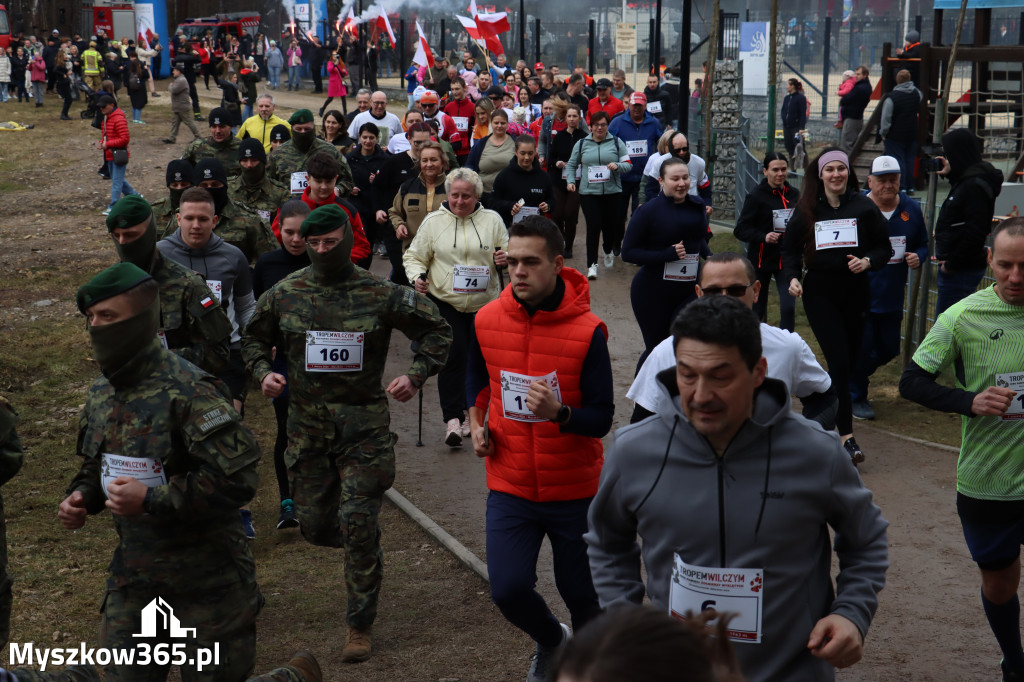 Fotorelacja: Tropem Wilczym w Myszkowie - Bieg pamięci Żołnierzy Wyklętych
