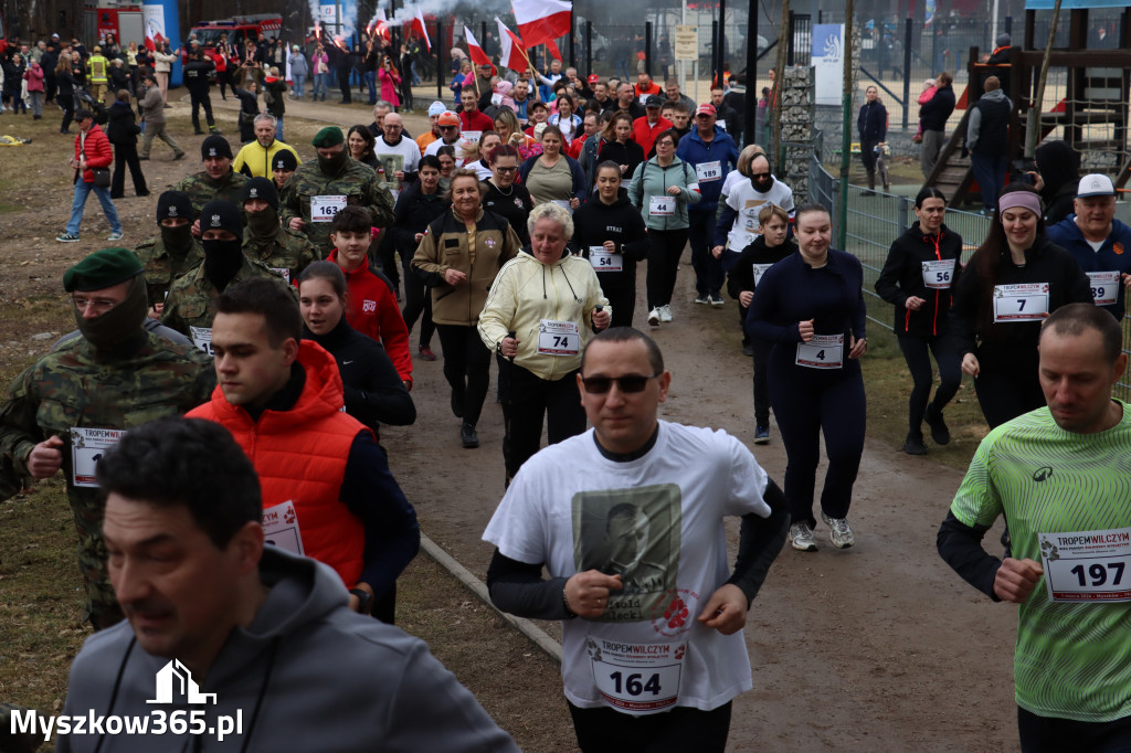 Fotorelacja: Tropem Wilczym w Myszkowie - Bieg pamięci Żołnierzy Wyklętych