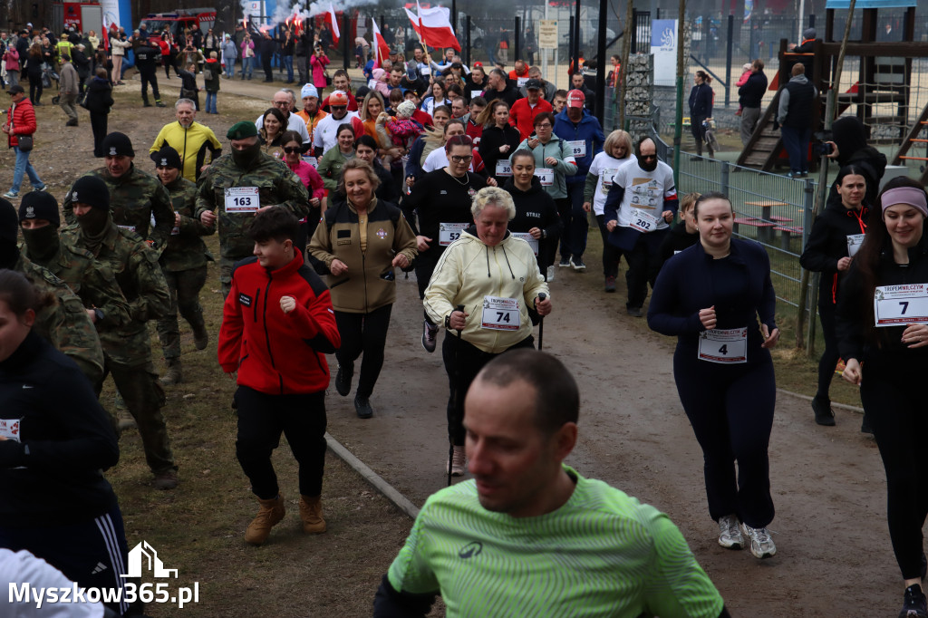 Fotorelacja: Tropem Wilczym w Myszkowie - Bieg pamięci Żołnierzy Wyklętych