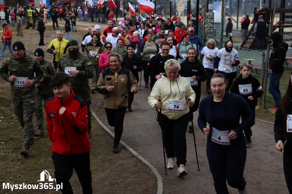 Fotorelacja: Tropem Wilczym w Myszkowie - Bieg pamięci Żołnierzy Wyklętych