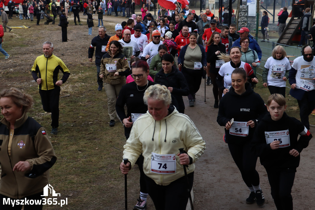 Fotorelacja: Tropem Wilczym w Myszkowie - Bieg pamięci Żołnierzy Wyklętych