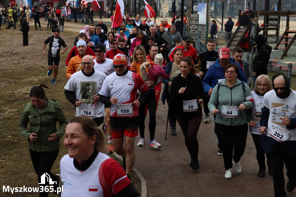 Fotorelacja: Tropem Wilczym w Myszkowie - Bieg pamięci Żołnierzy Wyklętych