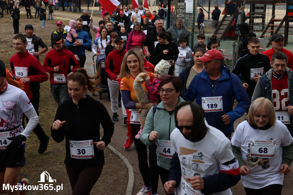 Fotorelacja: Tropem Wilczym w Myszkowie - Bieg pamięci Żołnierzy Wyklętych