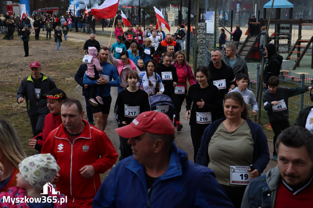 Fotorelacja: Tropem Wilczym w Myszkowie - Bieg pamięci Żołnierzy Wyklętych