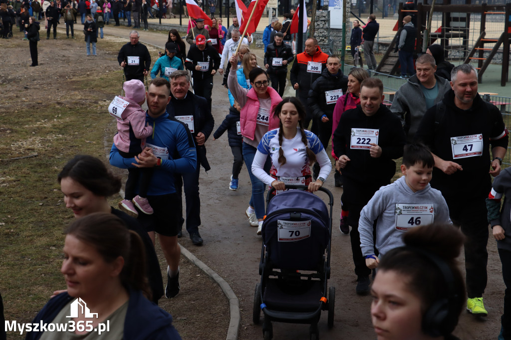 Fotorelacja: Tropem Wilczym w Myszkowie - Bieg pamięci Żołnierzy Wyklętych