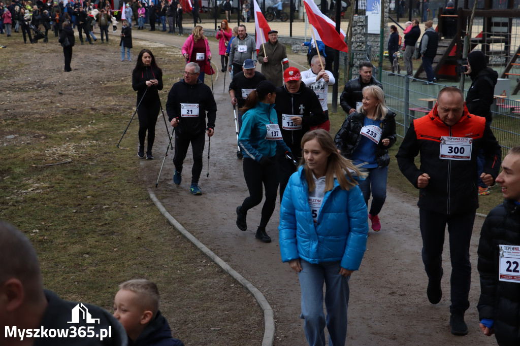 Fotorelacja: Tropem Wilczym w Myszkowie - Bieg pamięci Żołnierzy Wyklętych