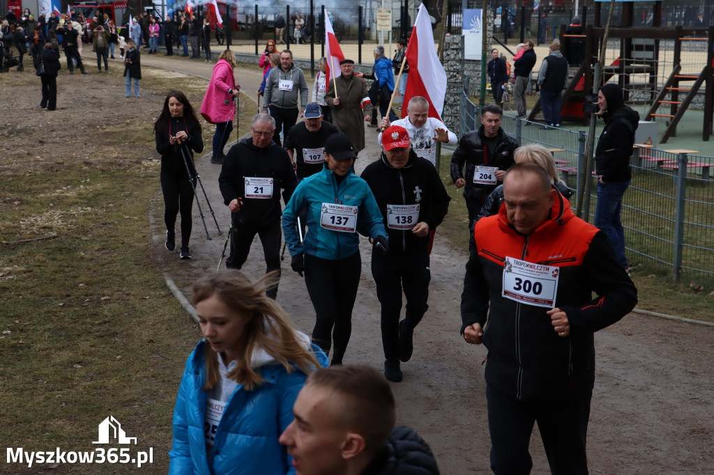 Fotorelacja: Tropem Wilczym w Myszkowie - Bieg pamięci Żołnierzy Wyklętych