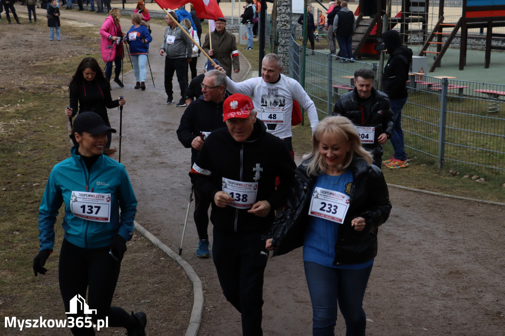 Fotorelacja: Tropem Wilczym w Myszkowie - Bieg pamięci Żołnierzy Wyklętych