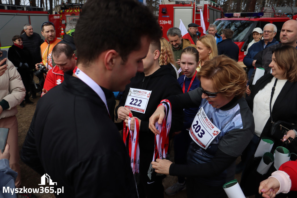 Fotorelacja: Tropem Wilczym w Myszkowie - Bieg pamięci Żołnierzy Wyklętych