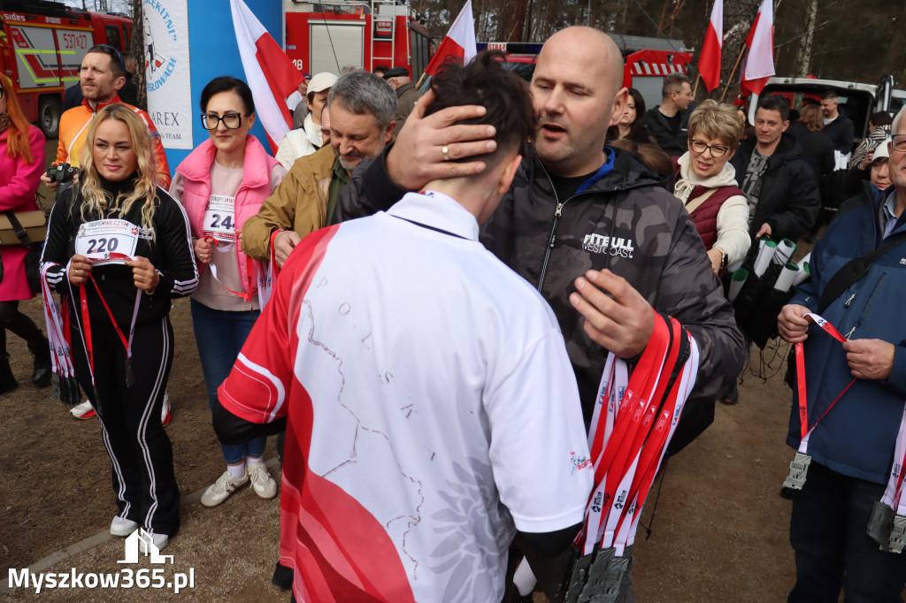 Fotorelacja: Tropem Wilczym w Myszkowie - Bieg pamięci Żołnierzy Wyklętych