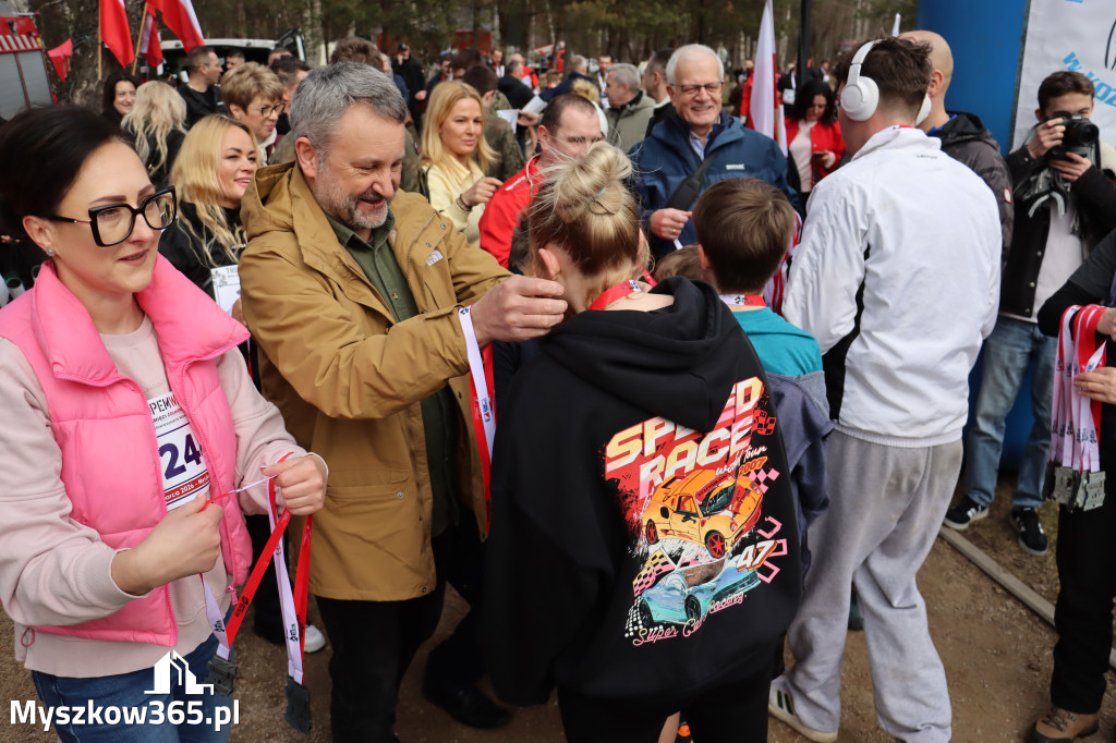 Fotorelacja: Tropem Wilczym w Myszkowie - Bieg pamięci Żołnierzy Wyklętych