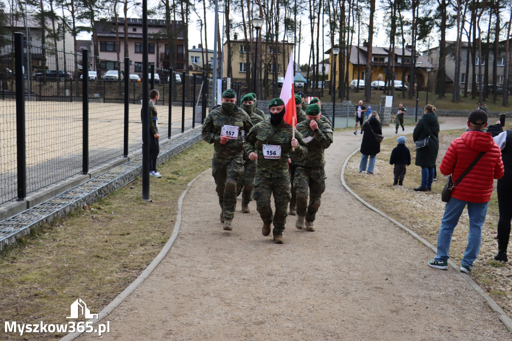 Fotorelacja: Tropem Wilczym w Myszkowie - Bieg pamięci Żołnierzy Wyklętych