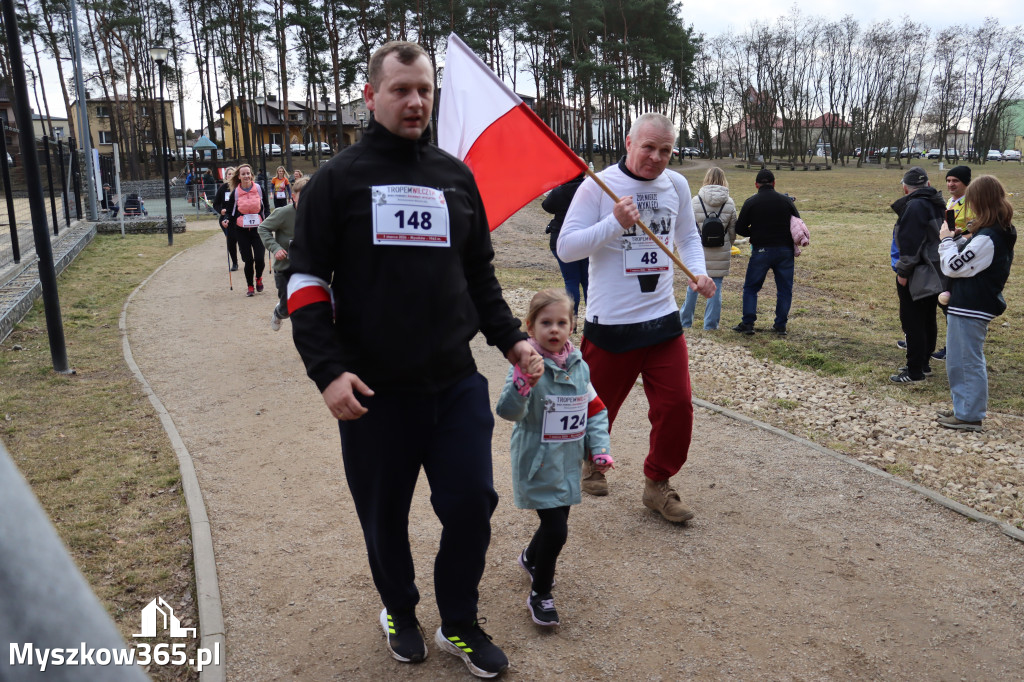 Fotorelacja: Tropem Wilczym w Myszkowie - Bieg pamięci Żołnierzy Wyklętych
