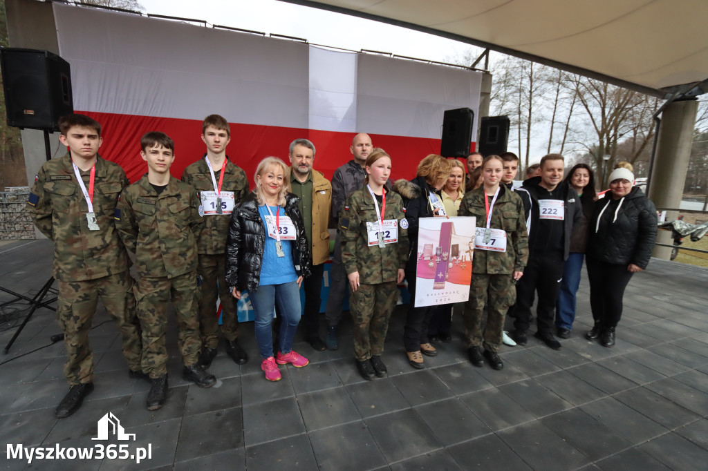 Fotorelacja: Tropem Wilczym w Myszkowie - Bieg pamięci Żołnierzy Wyklętych