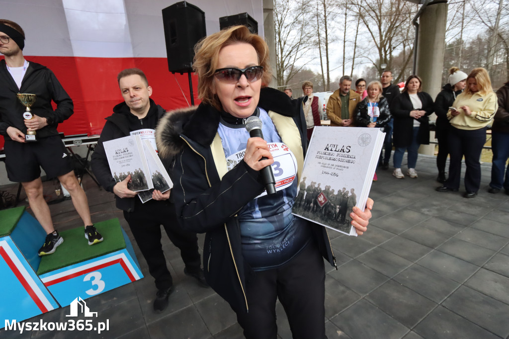 Fotorelacja: Tropem Wilczym w Myszkowie - Bieg pamięci Żołnierzy Wyklętych