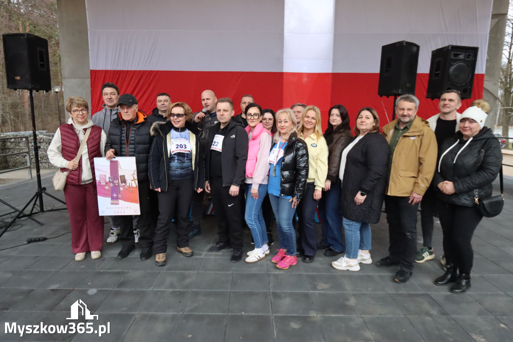 Fotorelacja: Tropem Wilczym w Myszkowie - Bieg pamięci Żołnierzy Wyklętych