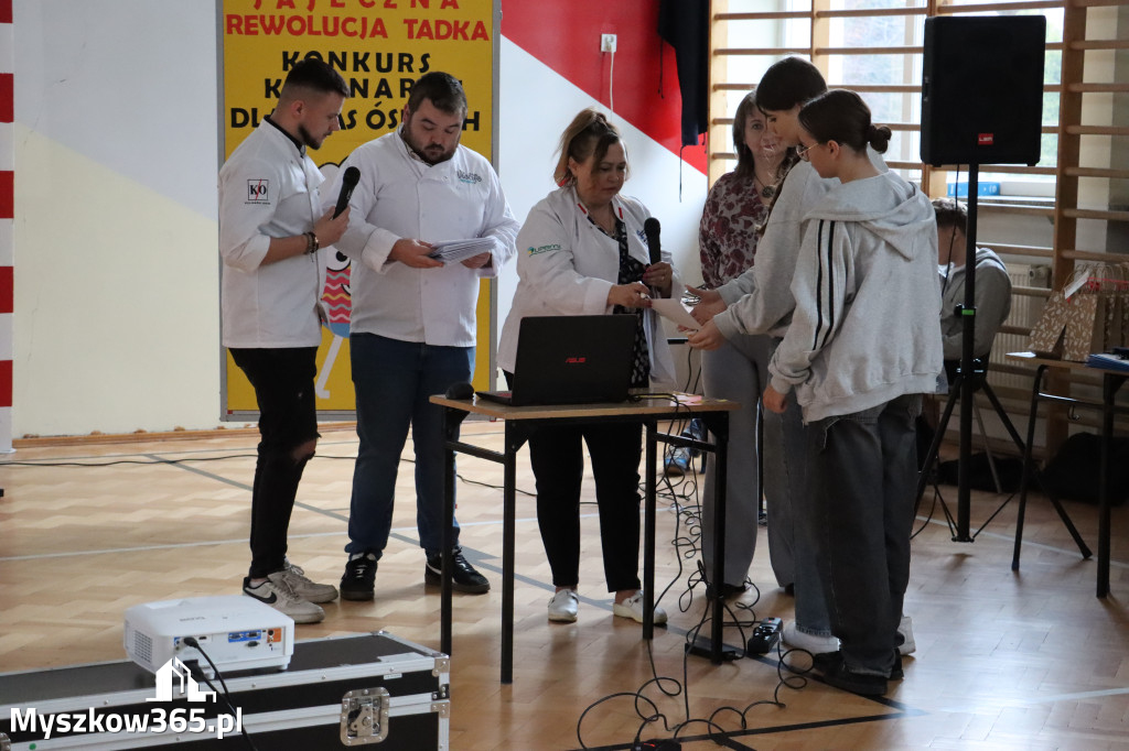 Fotorelacja: JAJECZNA REWOLUCJA TADKA w ZS im. Tadeusza Kościuszki w Żarkach