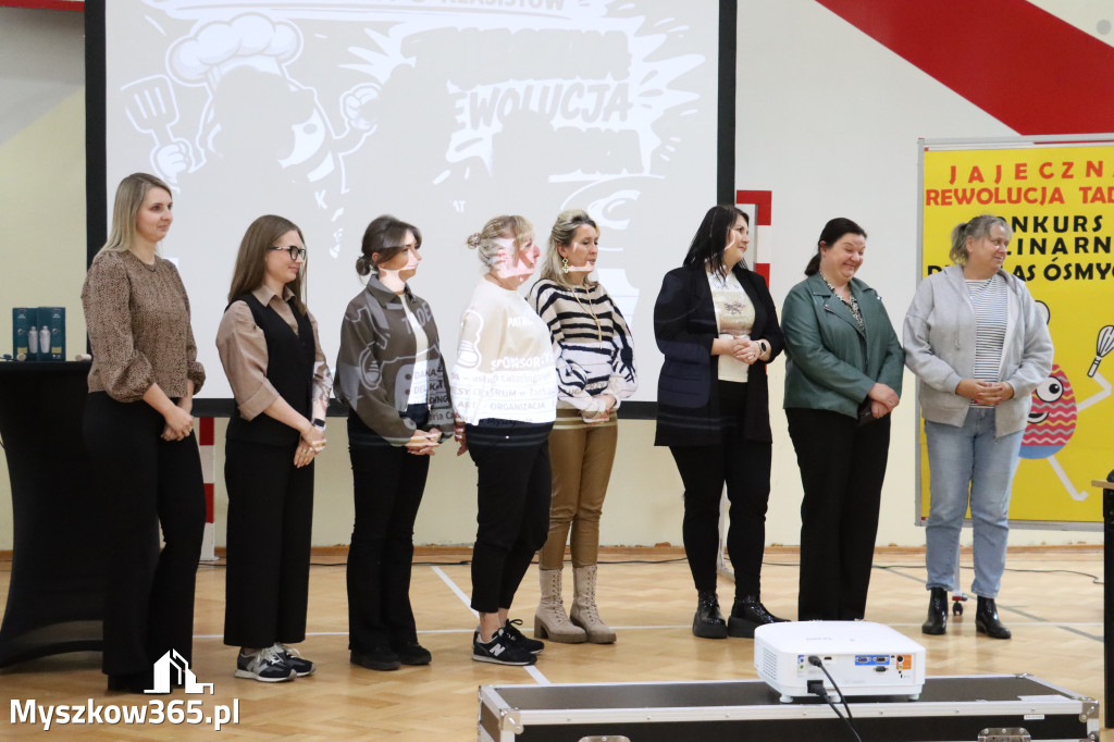 Fotorelacja: JAJECZNA REWOLUCJA TADKA w ZS im. Tadeusza Kościuszki w Żarkach