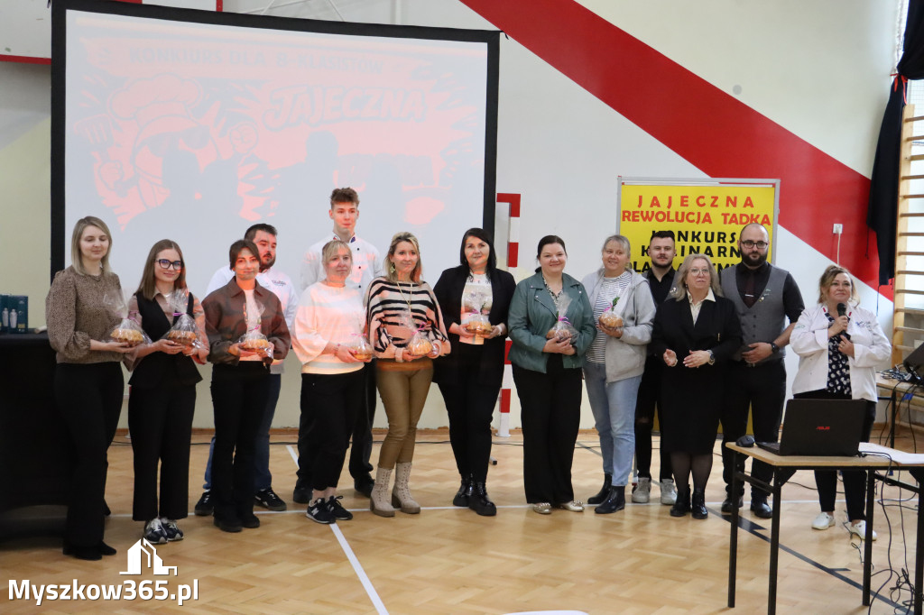 Fotorelacja: JAJECZNA REWOLUCJA TADKA w ZS im. Tadeusza Kościuszki w Żarkach