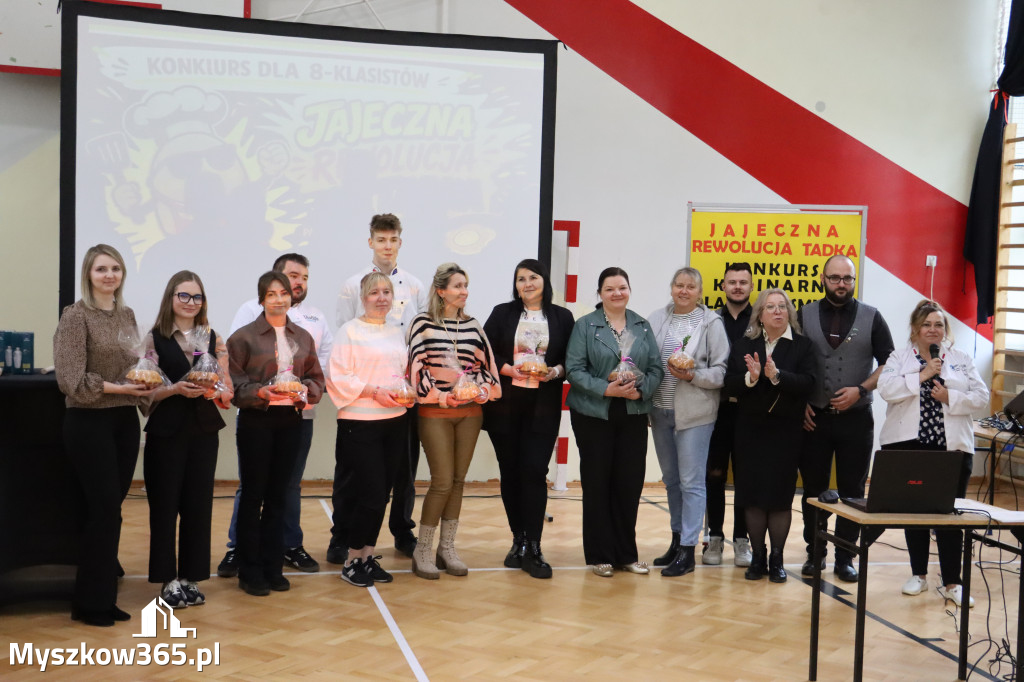 Fotorelacja: JAJECZNA REWOLUCJA TADKA w ZS im. Tadeusza Kościuszki w Żarkach