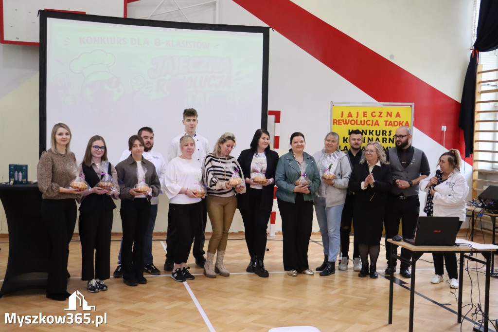Fotorelacja: JAJECZNA REWOLUCJA TADKA w ZS im. Tadeusza Kościuszki w Żarkach
