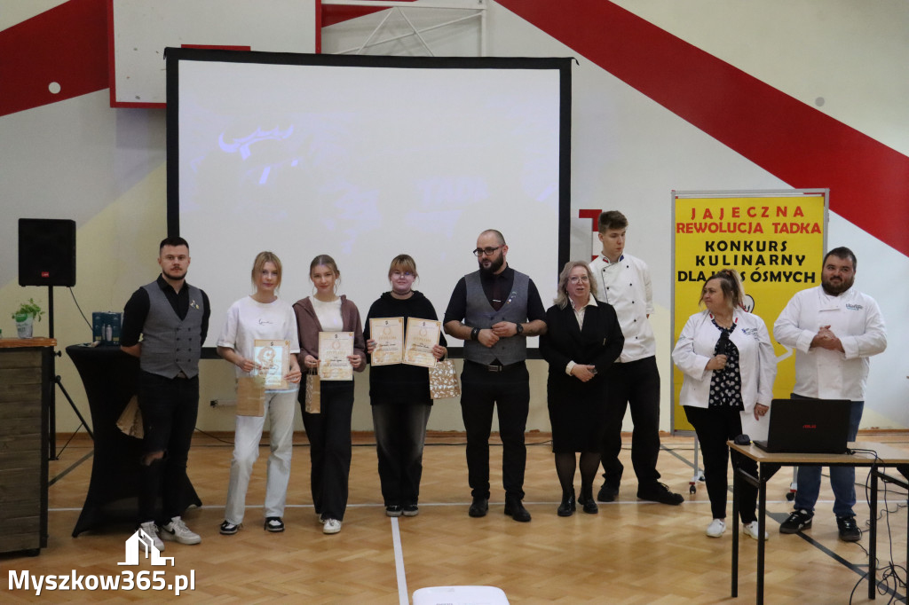 Fotorelacja: JAJECZNA REWOLUCJA TADKA w ZS im. Tadeusza Kościuszki w Żarkach