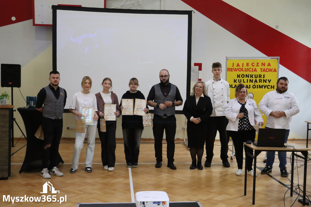 Fotorelacja: JAJECZNA REWOLUCJA TADKA w ZS im. Tadeusza Kościuszki w Żarkach
