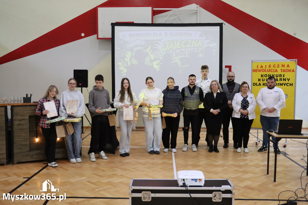 Fotorelacja: JAJECZNA REWOLUCJA TADKA w ZS im. Tadeusza Kościuszki w Żarkach