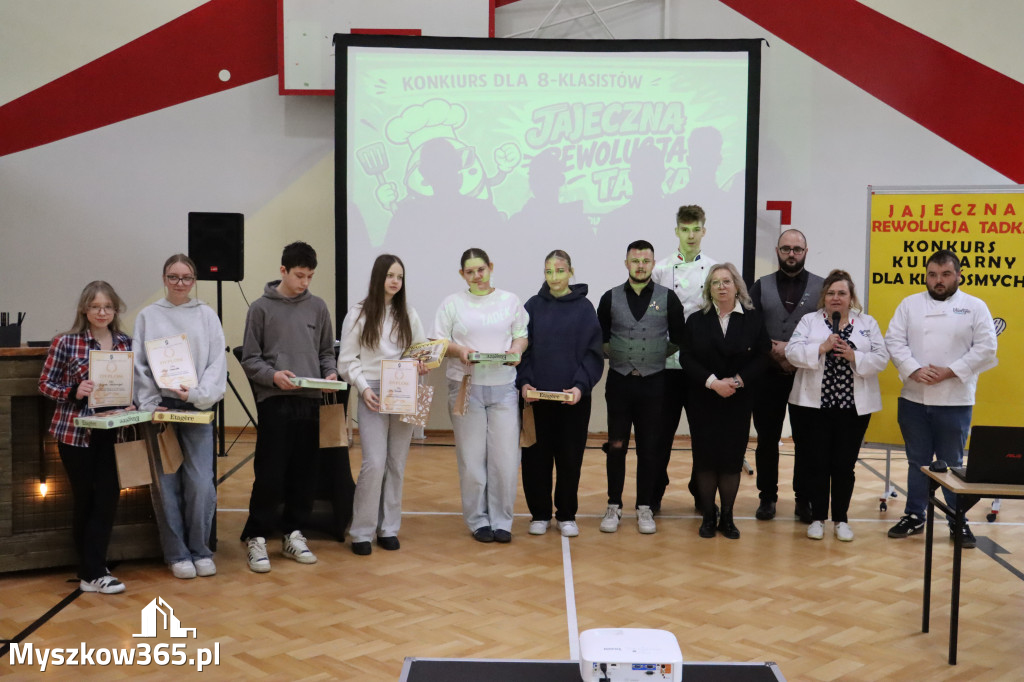 Fotorelacja: JAJECZNA REWOLUCJA TADKA w ZS im. Tadeusza Kościuszki w Żarkach