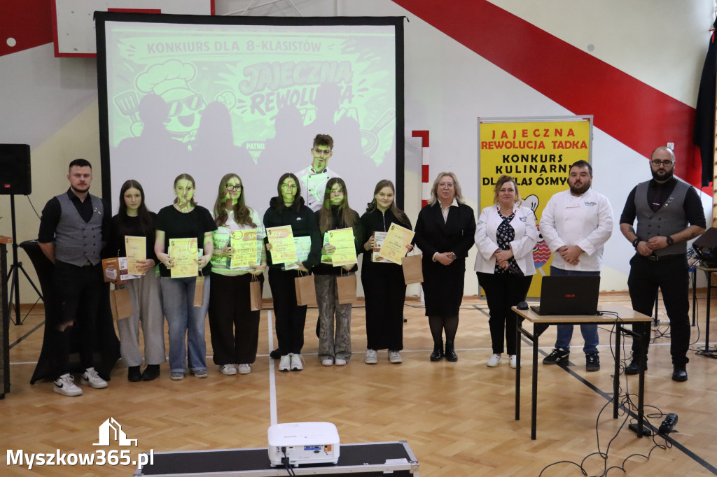 Fotorelacja: JAJECZNA REWOLUCJA TADKA w ZS im. Tadeusza Kościuszki w Żarkach