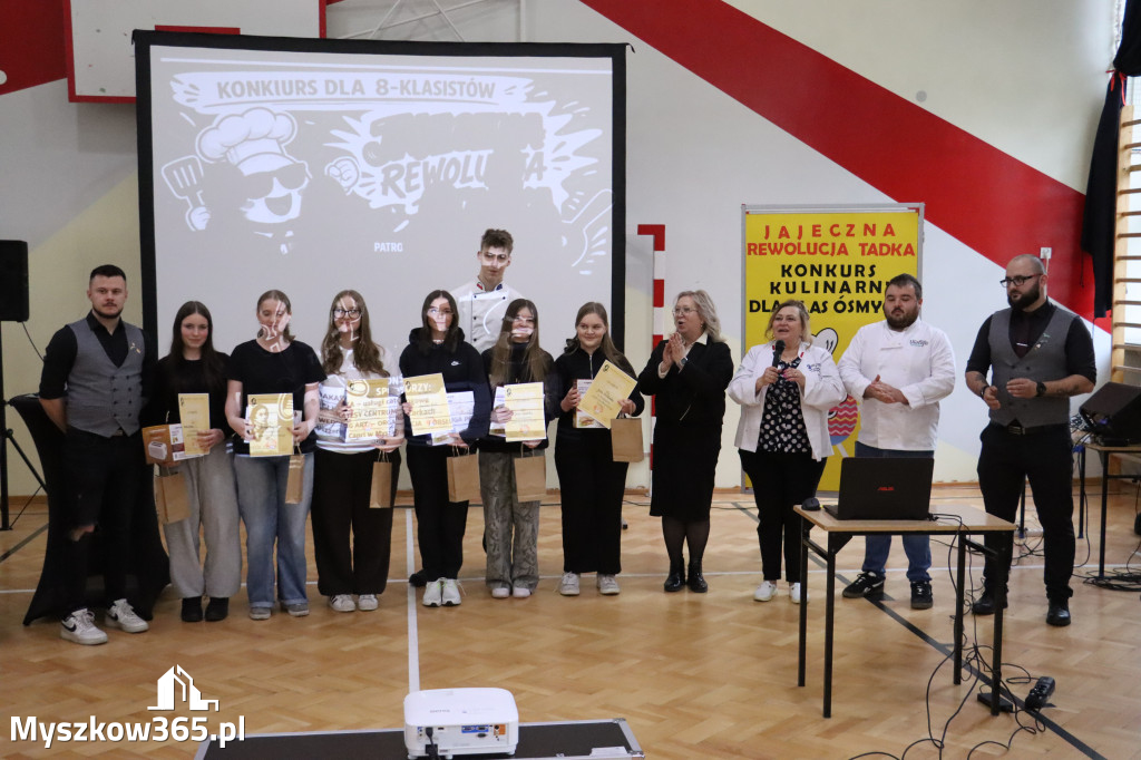 Fotorelacja: JAJECZNA REWOLUCJA TADKA w ZS im. Tadeusza Kościuszki w Żarkach