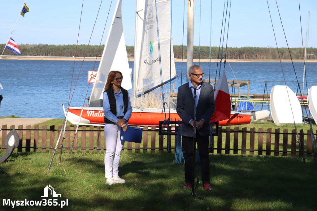 Fotorelacja: Uroczyste podniesienie Bandery PZŻ - otwarcie sezonu żeglarskiego 2026 w Poraju