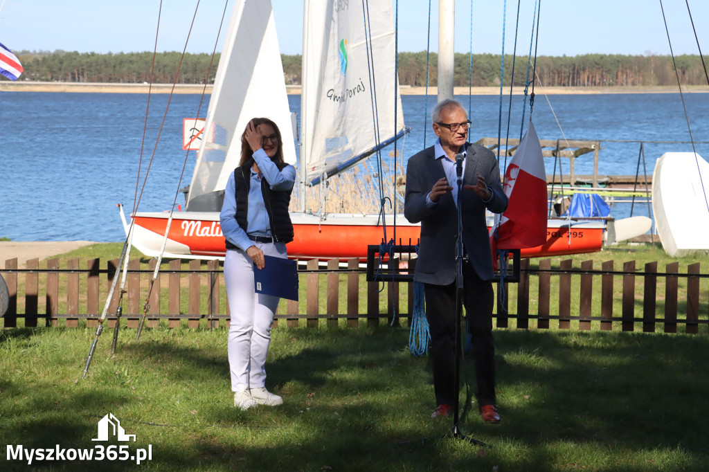 Fotorelacja: Uroczyste podniesienie Bandery PZŻ - otwarcie sezonu żeglarskiego 2026 w Poraju